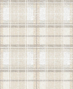 Tweed Plaid Peel and Stick Wallpaper by WallPops