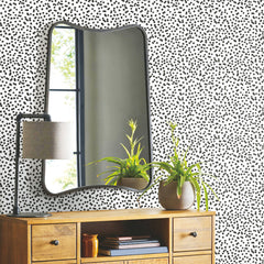 Confetti Peel and Stick Wallpaper in a room setting