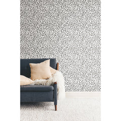 Confetti Peel and Stick Wallpaper in a room setting