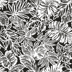 Batik Tropical Leaf Peel and Stick Wallpaper by WallPops