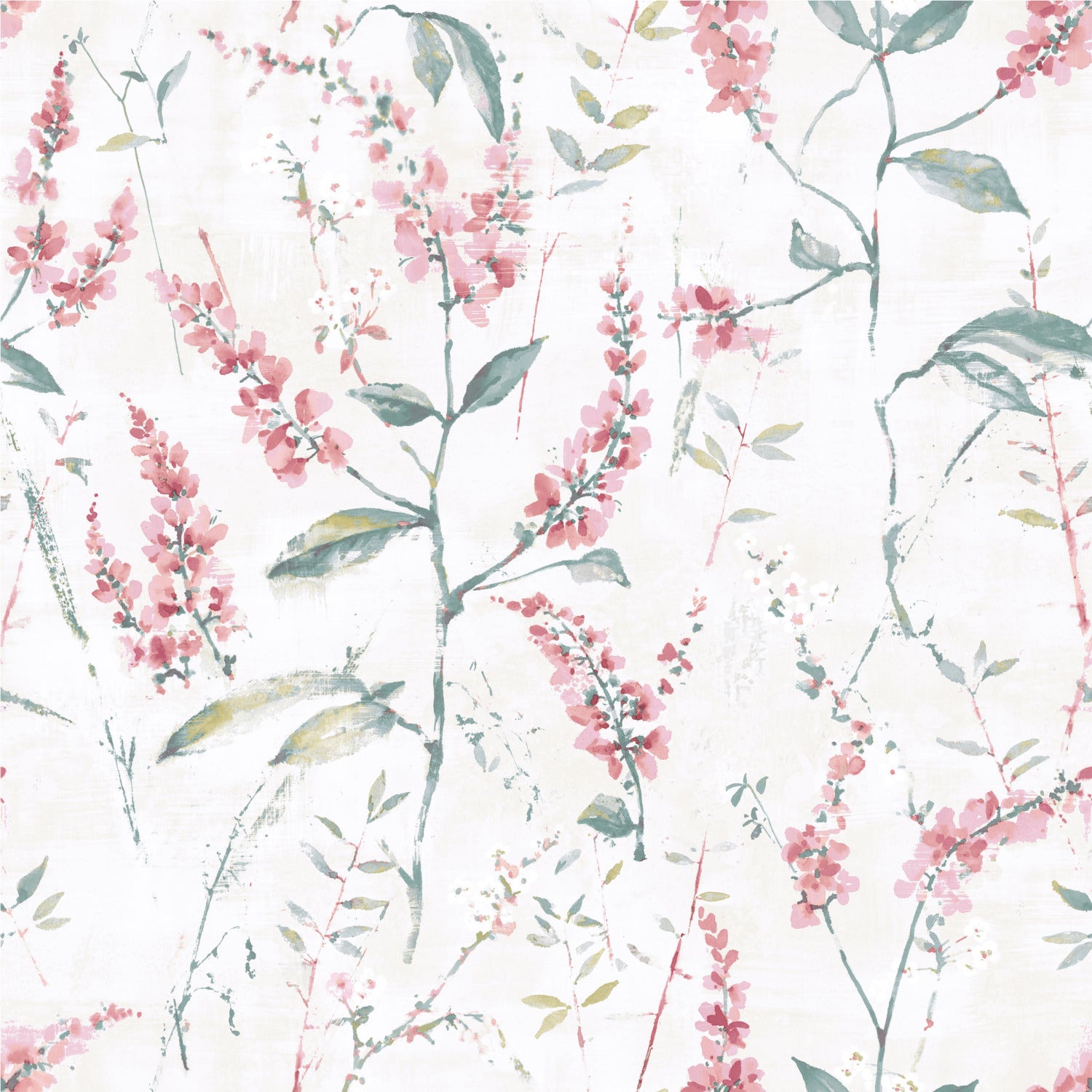 Floral Sprig Peel and Stick Wallpaper by WallPops