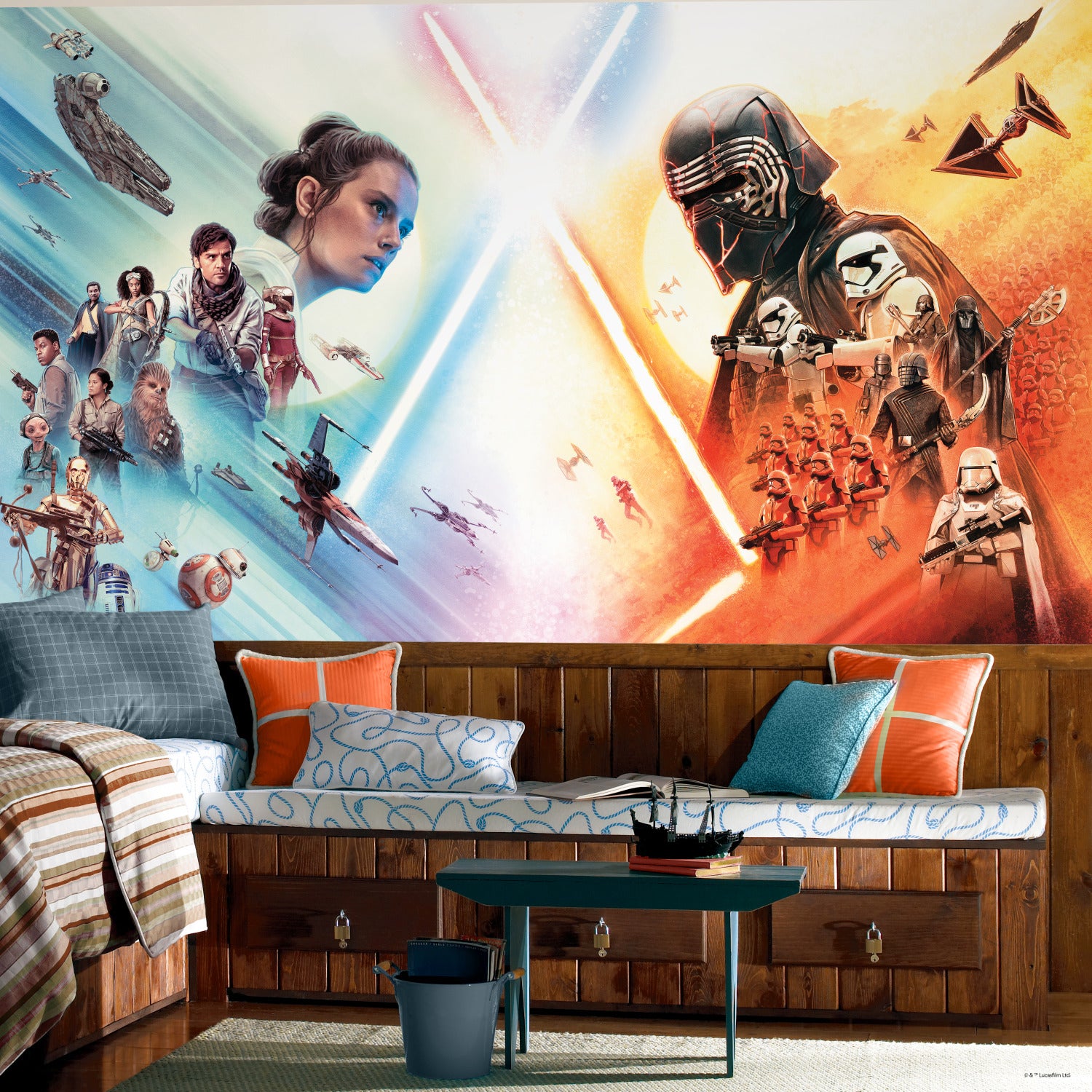 Star Wars The Rise Of Skywalker Peel & Stick Wall Murals