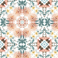 Cottage Garden Kaleidoscope Peel and Stick Wallpaper by WallPops