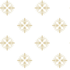 Honey Bee Peel and Stick Wallpaper by WallPops