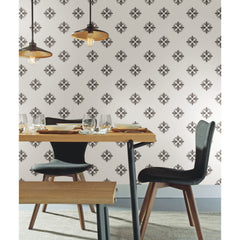 Honey Bee Peel and Stick Wallpaper in a room setting