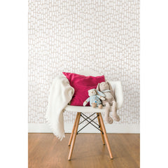 Sumi-E Peel and Stick Wallpaper in a room setting