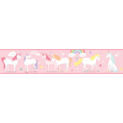 Magical Unicorn Peel and Stick Border by WallPops