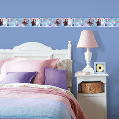 Disney Frozen 2 Peel and Stick Border in a room setting