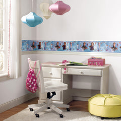 Disney Frozen 2 Peel and Stick Border in a room setting