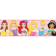 Disney Princesses Be Bright Be Bold Peel and Stick Border by WallPops