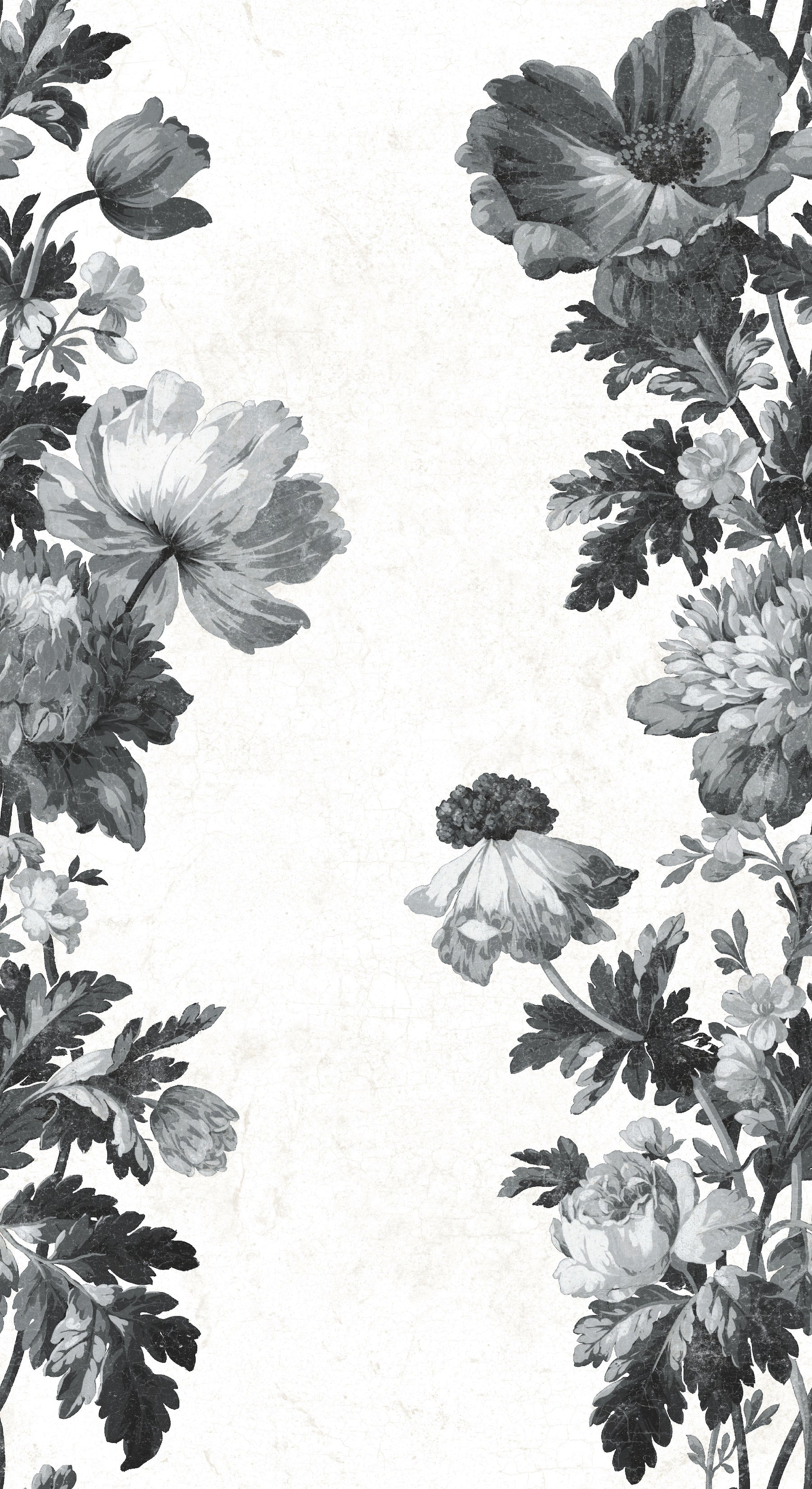 Watercolor Floral Stripe P&S Wallpaper by WallPops