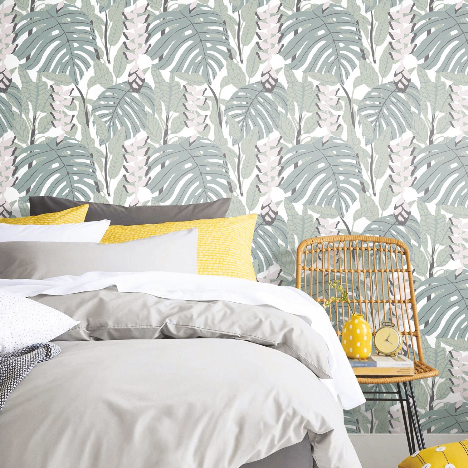 Finlayson Bunaken Peel and Stick Wallpaper in a room setting