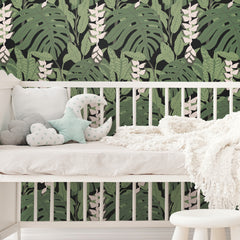 Finlayson Bunaken Peel and Stick Wallpaper in a room setting