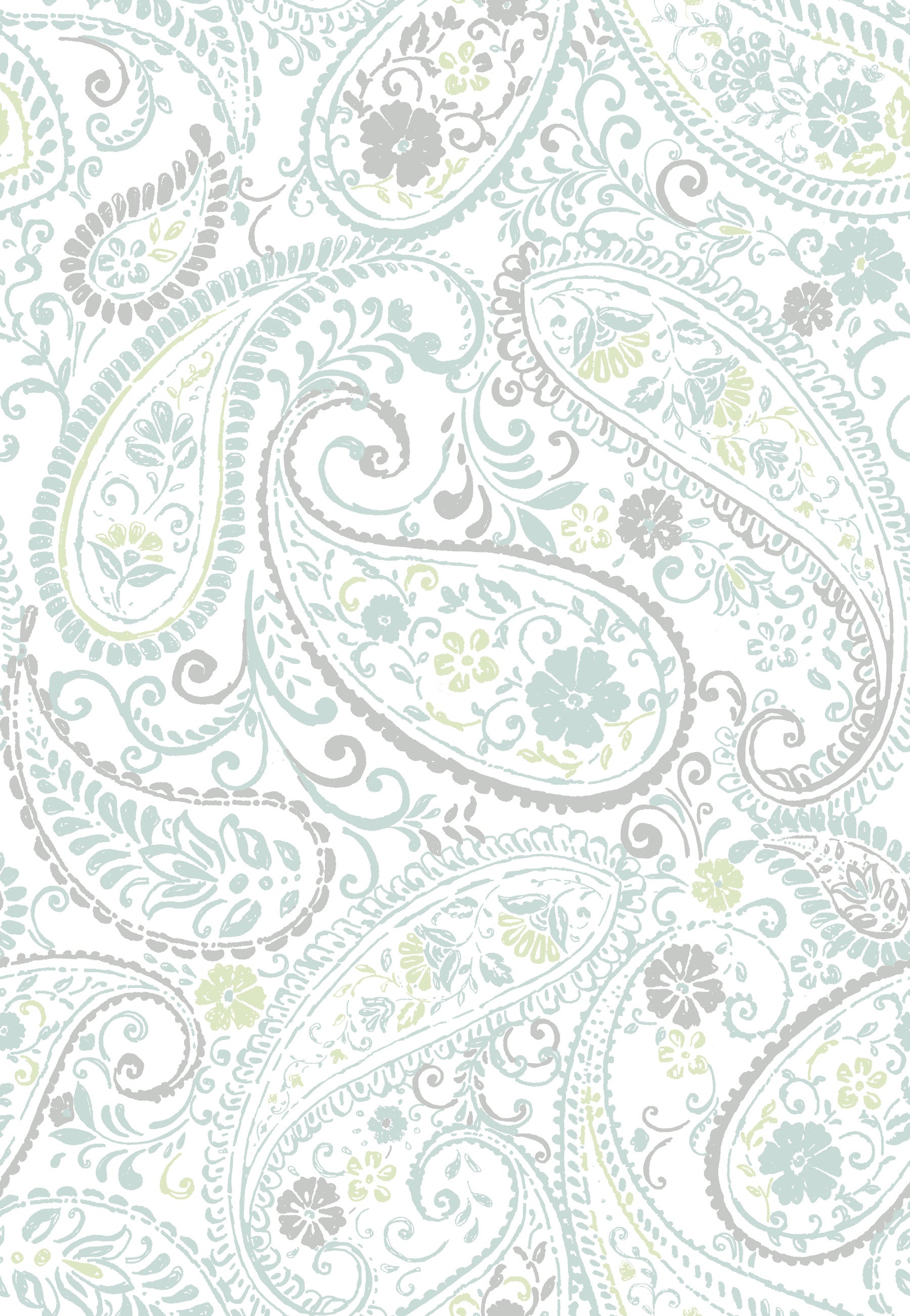 Paisley Prince Peel and Stick Wallpaper by WallPops