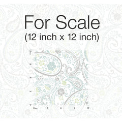 Paisley Prince Peel and Stick Wallpaper pattern close-up