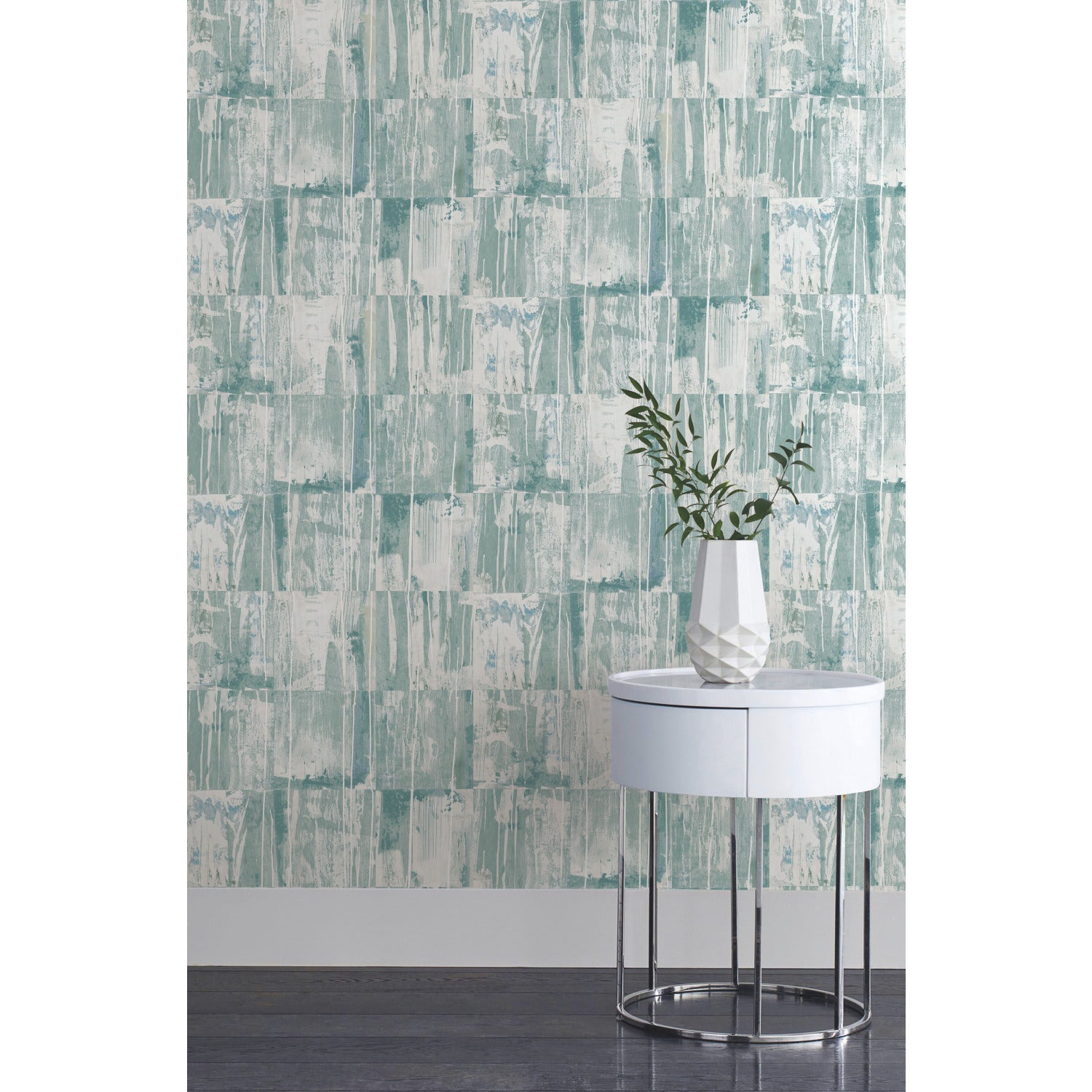 Washout Peel and Stick Wallpaper in a room setting