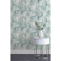 Washout Peel and Stick Wallpaper in a room setting