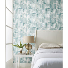 Washout Peel and Stick Wallpaper in a room setting