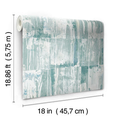 Washout Peel and Stick Wallpaper - dimensions