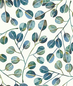 Cat Coquillette Eucalyptus Peel and Stick Wallpaper by WallPops