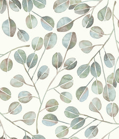 Cat Coquillette Eucalyptus Peel and Stick Wallpaper by WallPops