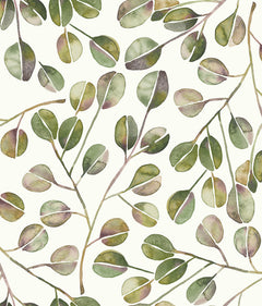 Cat Coquillette Eucalyptus Peel and Stick Wallpaper by WallPops