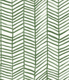Cat Coquillette Herringbone Peel and Stick Wallpaper by WallPops