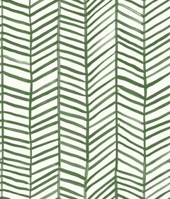 Cat Coquillette Herringbone Peel and Stick Wallpaper by WallPops