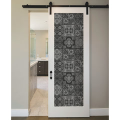 Marrakesh Tile Peel and Stick Wallpaper in a room setting