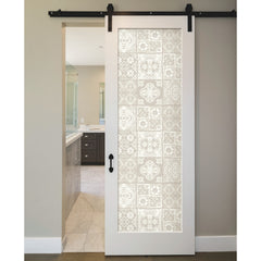 Marrakesh Tile Peel and Stick Wallpaper in a room setting