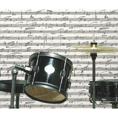 Melody Peel and Stick Wallpaper in a room setting