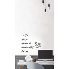 Dry Erase Peel and Stick Wallpaper in a room setting