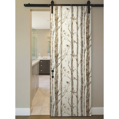 Trees Peel and Stick Wallpaper in a room setting