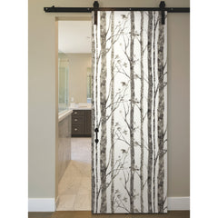 Trees Peel and Stick Wallpaper in a room setting