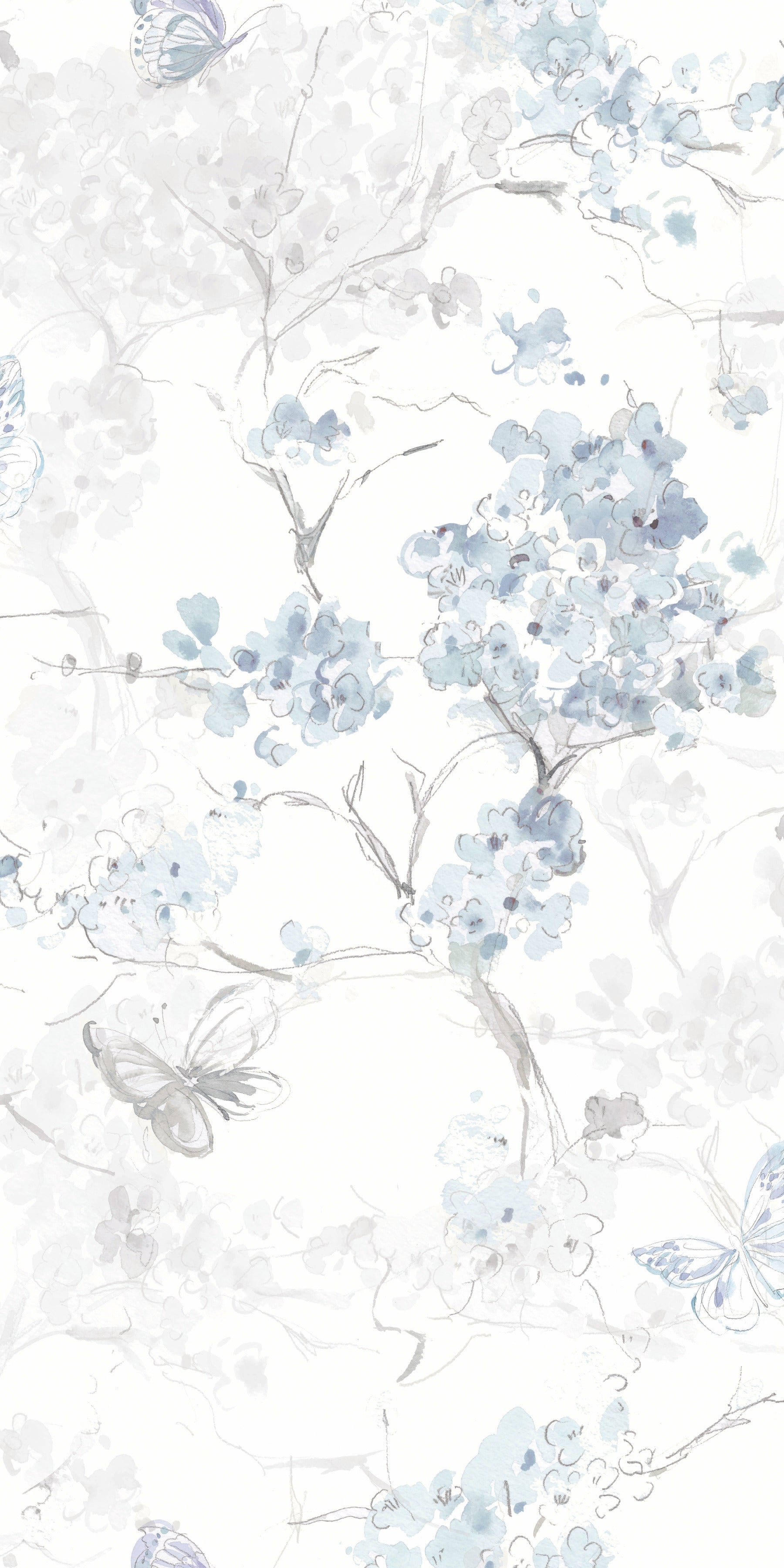 Spring Cherry Blossoms Peel and Stick Wallpaper by WallPops