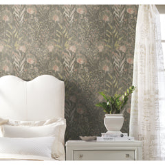 Dandelion Peel and Stick Wallpaper in a room setting