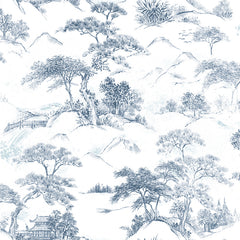 Oriental Toile Peel and Stick Wallpaper by WallPops