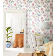 RMK11756RL wallpaper in a room setting