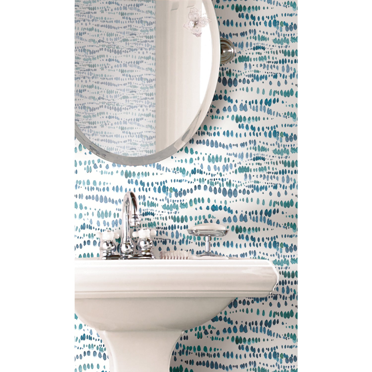 RMK11760RL wallpaper in a room setting