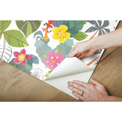 Disney2 Peel and Stick Wallpaper - how to peel