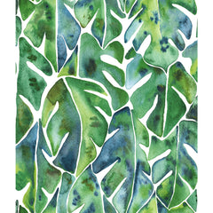 Cat Coquillette Philodendron Peel and Stick Wallpaper by WallPops