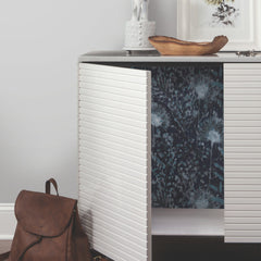 Dandelion P&S Wallpaper in a room setting