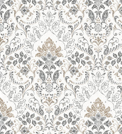 Persian Damask Peel and Stick Wallpaper by WallPops