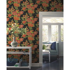 RMK11856RL Peel and Stick Wallpaper in a room setting