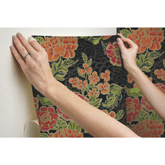 RMK11856RL Peel and Stick Wallpaper - how to stick