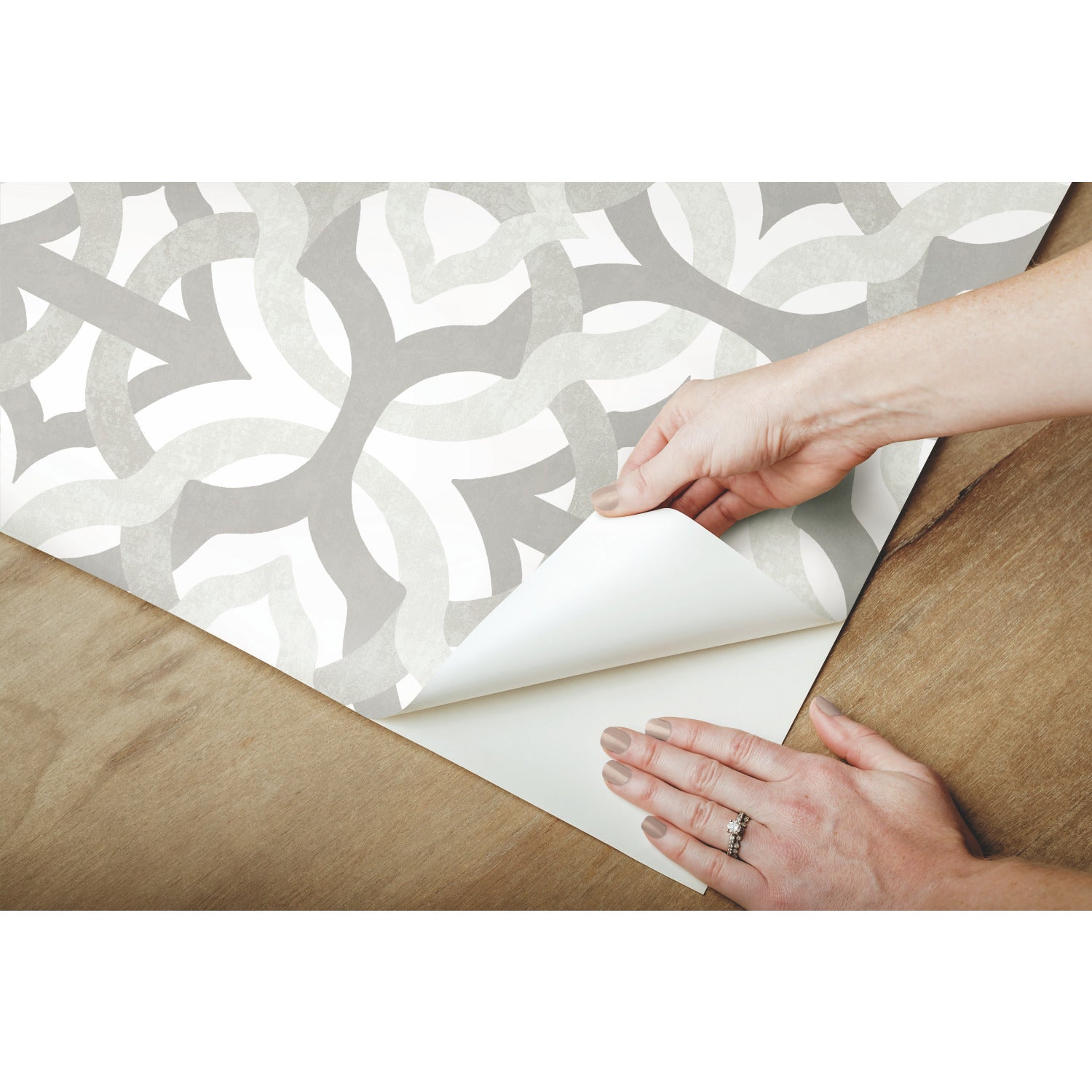 RMK11865RL Peel and Stick Wallpaper - how to peel