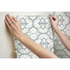 RMK11865RL Peel and Stick Wallpaper - how to stick