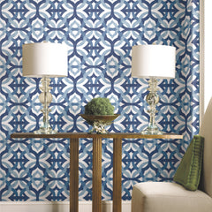 RMK11866RL Peel and Stick Wallpaper in a room setting
