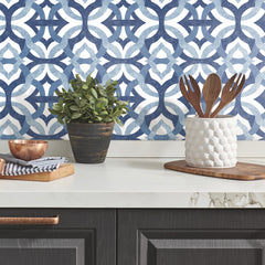 RMK11866RL Peel and Stick Wallpaper in a room setting