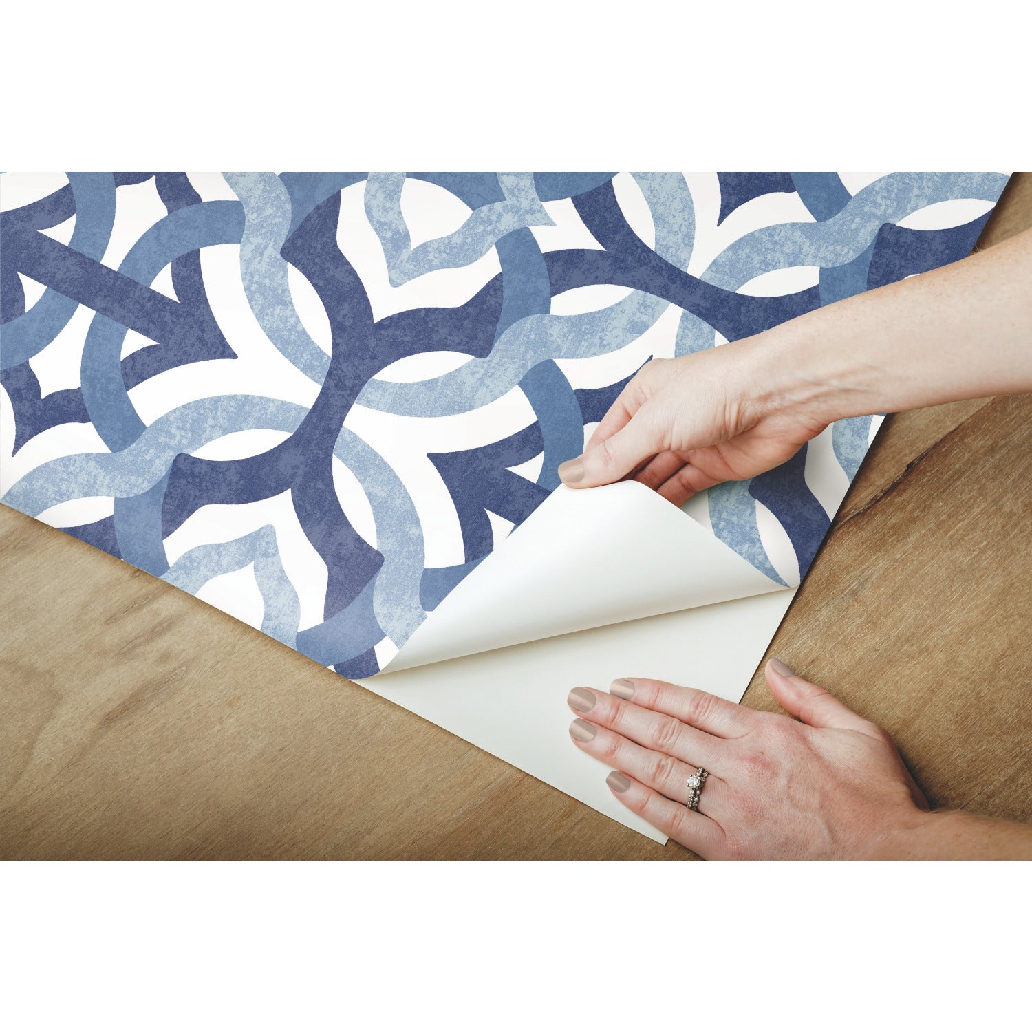 RMK11866RL Peel and Stick Wallpaper - how to peel